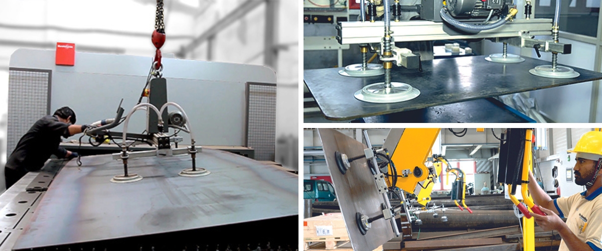 Safe Handling of Large Sheet Metals on Plasma Cutting Machines